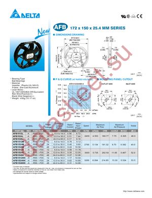 AFB1512L-TA50 datasheet  